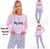 Pijama Longo Feminino Básico na internet