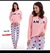 Pijama Longo Feminino Amor