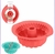 Forma Silicone Red c/ Furo 25cm - comprar online