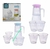 Kit Jarra Vidro c/ 4 Copos - 850ml