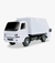 *CAMINHAO COLETOR DE LIXO 29 CM* BRANCO