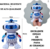 Robô Dançante Infantil Som Luzes Movimento Brinquedo Hélice - comprar online