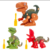 Dinossauro Boneco Monta Desmonta Brinquedo Criança Diversão - loja online