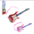 Guitarra De Brinquedo Criança Infantil Musical Com Luz E Som