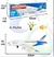 Avião Bate e Volta Airbus A380 Com Som e Luz - comprar online