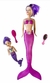 Boneca sereia + boneca pequena