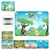 Tapete Atividades Infantil Bebê Proteção Térmica 120 cm x 90 cm