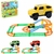 Brinquedo Infantil Pista Carrinho Color Com 26 Peças Mini Cidade - comprar online