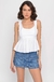 REGATA PEPLUM DE VISCOLINHO