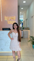 VESTIDO CURTO COM AMARRACAO - loja online