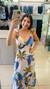 VESTIDO LONGO ESTAMPADO INSPIRACAO - comprar online