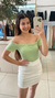 Blusa de malha ombro á ombro - comprar online
