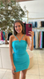 VESTIDO CUT OUT COM ALÇA MULTI AMARRAÇÕES EM MALHA CANELADA - comprar online