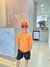 Conjunto Laranja Skate