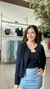 Conjunto Cardigan em Tricô Preto na internet