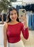 Blusa Assimétrica Franzida - loja online