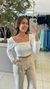 Cropped Recortes meia Lua - comprar online