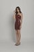 Vestido Paetê Vinho - Kombi Teen