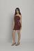 Vestido Paetê Vinho - comprar online