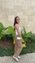 Calça Wide Leg Cake