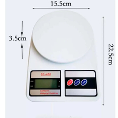 DAFUSHOP Balança Digital Cozinha Alta Precisão 10kg Dieta E Nutrição Peso Co