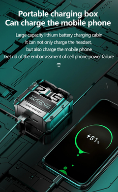 Imagem do M25 TWS Fones De Ouvido Sem Fio Bluetooth Touch Control Fones De Ouvido Estéreo