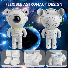 Imagem do Projetor Astronauta com Controle Remoto para Crianças, Projetor Galáxia