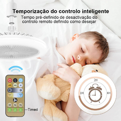 Ventiladores de teto com controle remoto e luz de Led na internet
