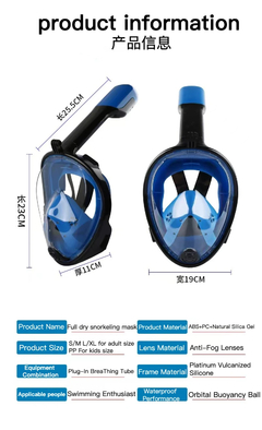 Imagem do Mascara de mergulho Snorkell - Full Face