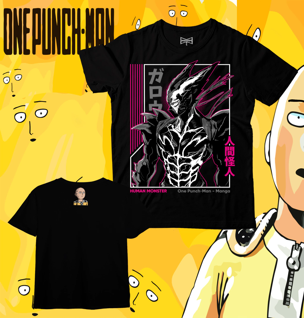 REMERA ONE PUNCH MAN 3