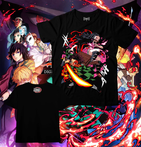REMERA DEMON SLAYER 5 - comprar online