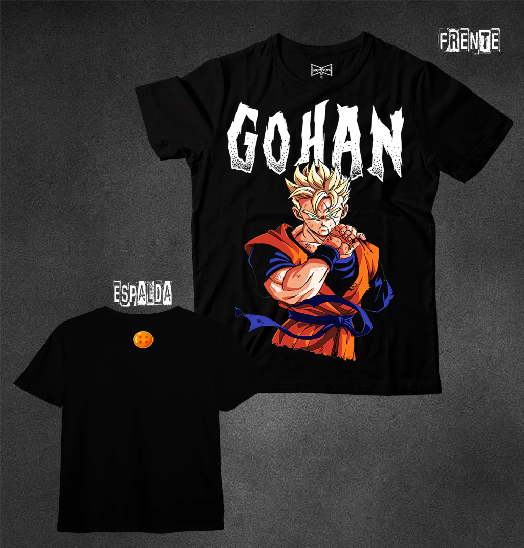 REMERA GOHAN DEL FUTURO