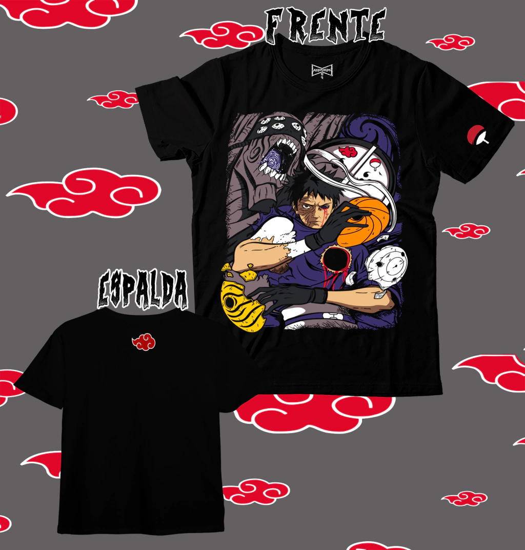 REMERA OBITO UCHIHA