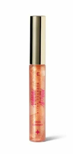 Combo Niina Secrets Luminous: Iluminador corpo e Rosto 60ml + Gloss Labial Bronze 5,2 - Débora
