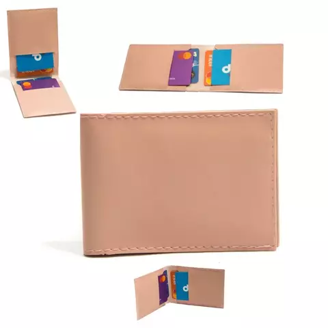 PORTA CARTÃO NUDE PARA PRESENTE (unidade)