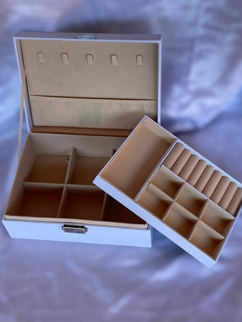 PORTA JOIAS G OFF WHITE