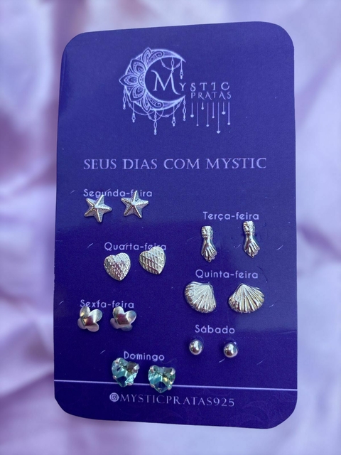 SEMANINHA (7 PARES DE BRINCO)