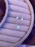 CONJUNTO COLAR PINGENTE BRINCO ESTRELA