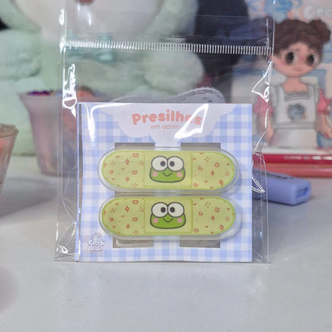 Presilhas de cabelo Keroppi First Aid Crodiloja - comprar online