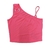 Blusa cropped de malha canelada - Collie na internet