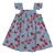 Vestido Baby Cerejinhas AZUL -MOMI