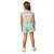 Conjunto Infantil Top Cropped Regata Short Moletom - Kukiê - comprar online