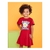 Vestido Manga Curta Menina Infantil Summer Feeling - Momi