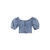 Blusa Jeans Infantil Mangas Bufantes - Animê - comprar online