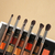 Kit OVW de Pincéis Profissionais para Maquiagem com Cerdas de Cabra - Perfeitos para Sombra, Esfumado e Definição