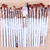 Kit Completo de 20 Pincéis para Maquiagem: Sombra, Base, Pó e Delineador - Para Looks Perfeitos