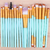 Imagem do Kit Completo de 20 Pincéis para Maquiagem: Sombra, Base, Pó e Delineador - Para Looks Perfeitos