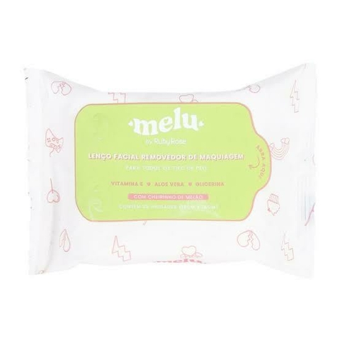 Lenço Facial Removedor de Maquiagem Melu