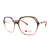 Armação de Grau Feminina Milano Vizzano Acetato 212/RX AV234 Tamanho 54 17 143 - comprar online
