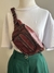 Pochete couro vintage
